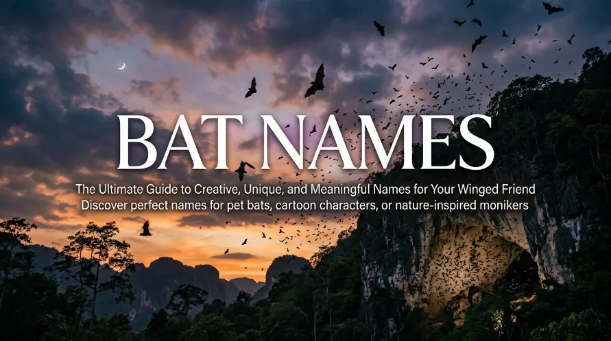 Bat names with name generator