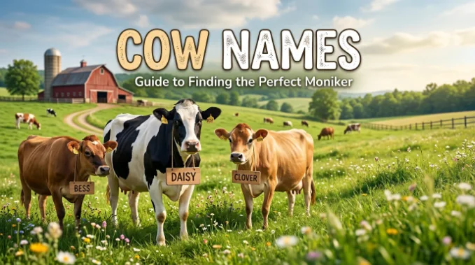 Cow names with name generator