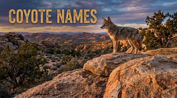 Coyote names with name generator