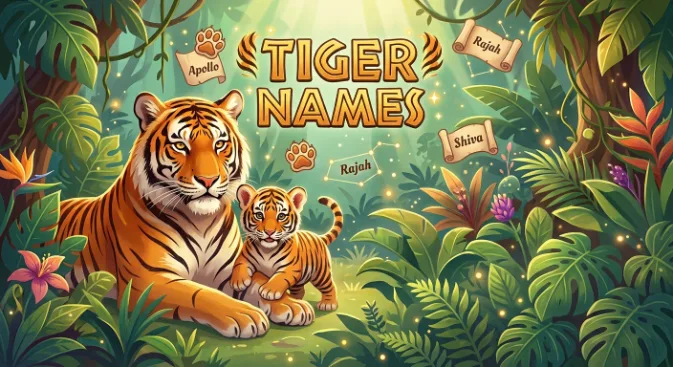 Fierce tiger names with name generator