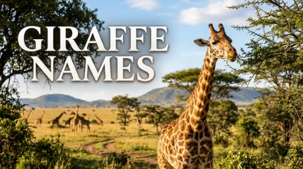 Giraffe names with name generator
