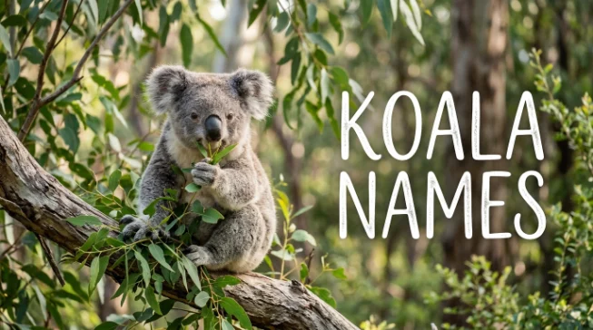 Koala names with name generator