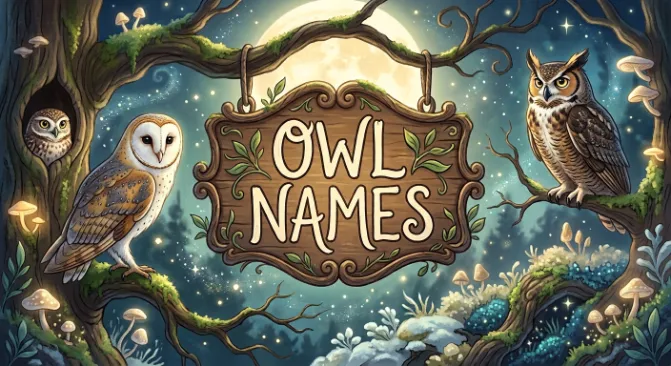Enchanting Owl names with name generator