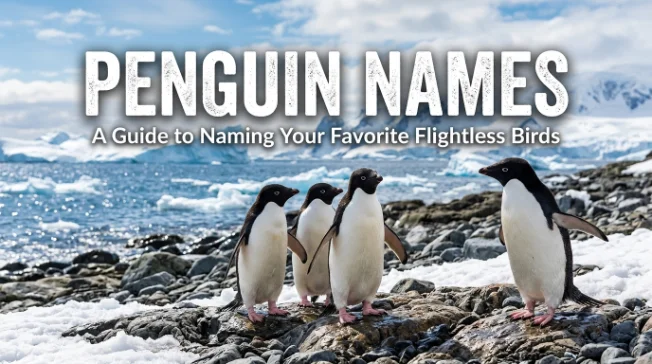 Penguin names with name generator