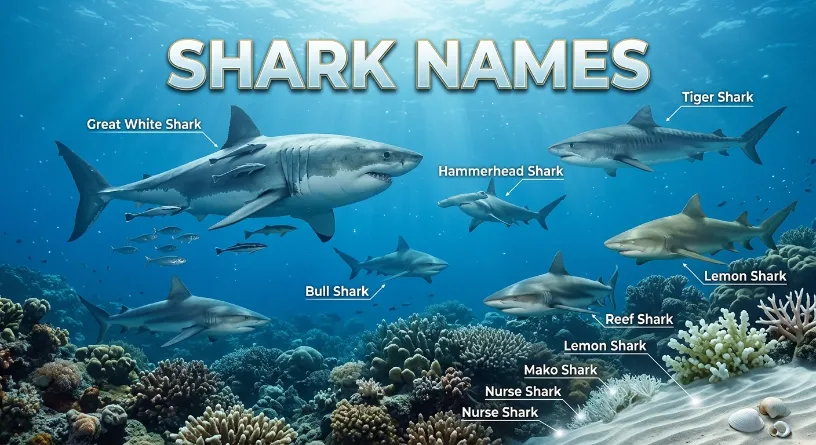 Shark names with name generator
