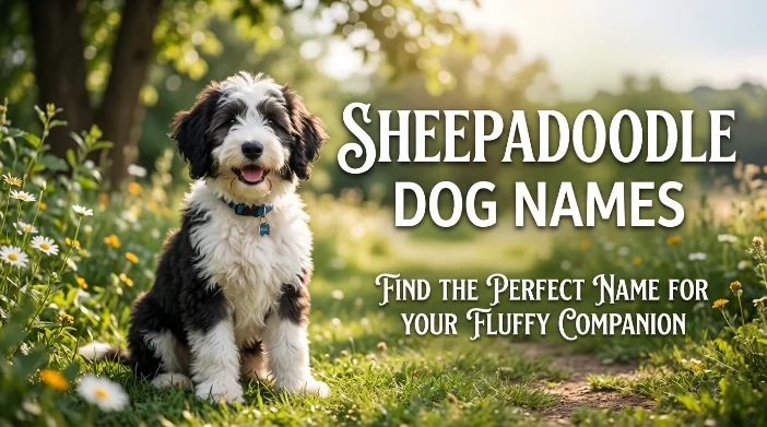 Sheepadoodle dog jokes with jokes generator