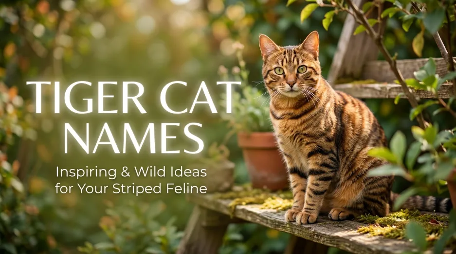 Tiger Cat names with name generator