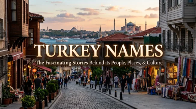 Turkey names with name generator
