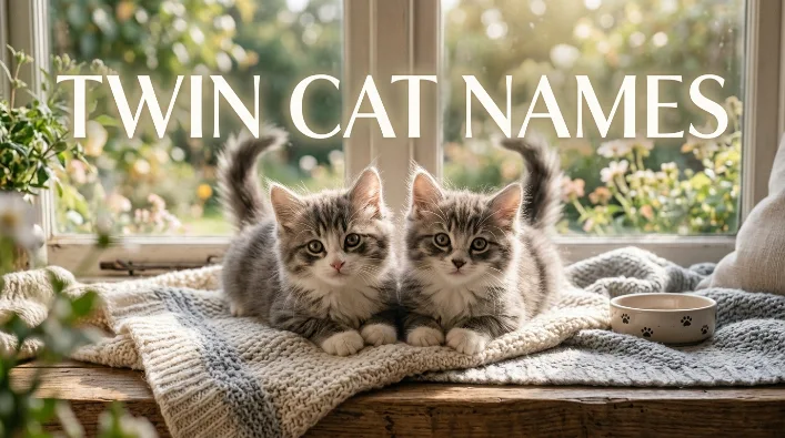 Twin cat names with name generator