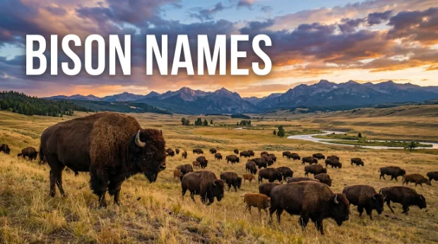 Bison Names with name generator