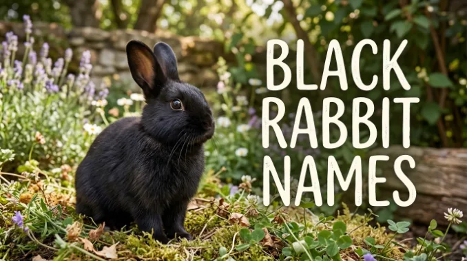 Black Rabbit Names with Name Generator