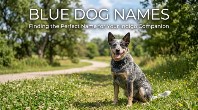 Blue Dog Names with name generator