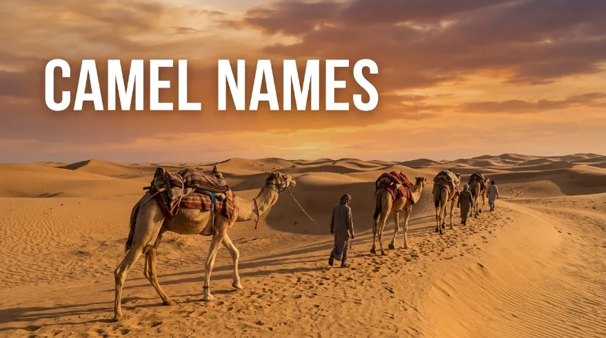 Camel names with name generator