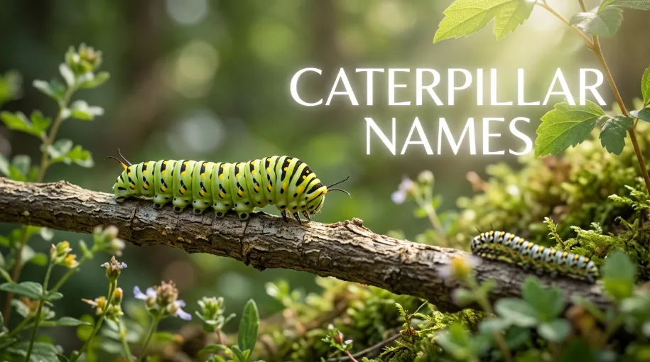 Caterpillar Names with name generator