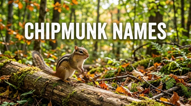 Chipmunk Names with name generator