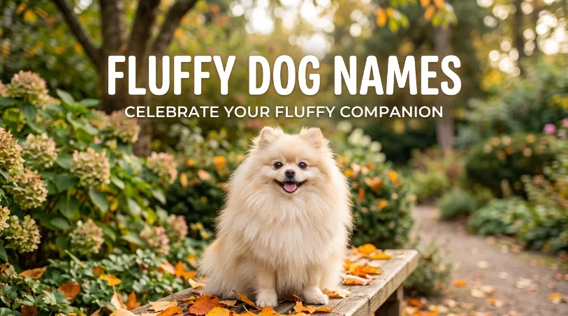 Fluffy Dog Names with name generator