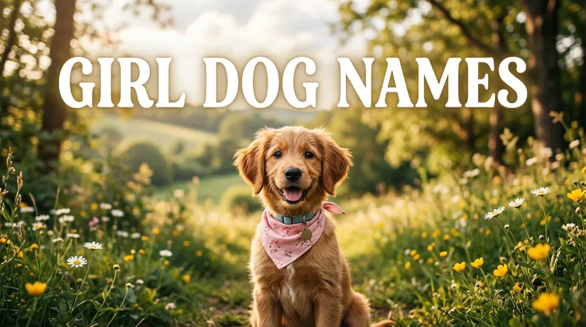 Girl Dog Names with name generator