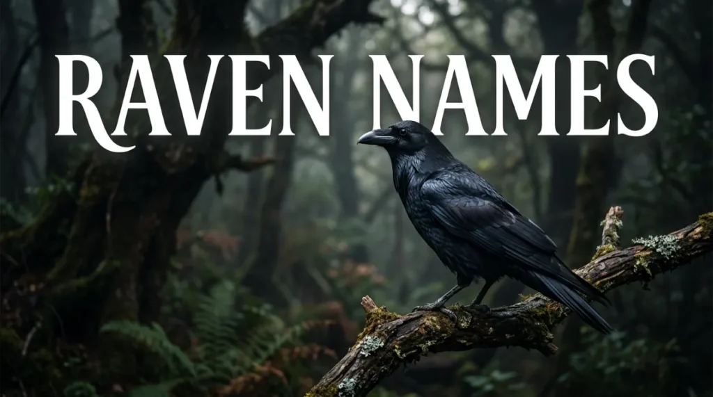 Raven names with name generator