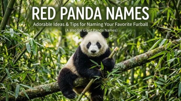 Red Panda names with name generator
