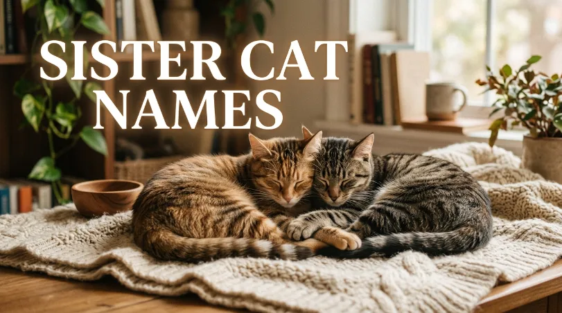 Sister Cat Names with name generator