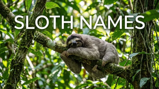 Sloth Names with name generator