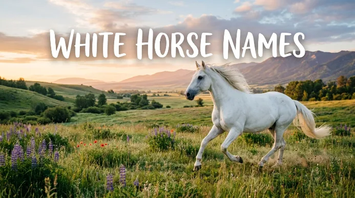 White Horse Names with name generator