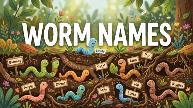 Worm names with name generator